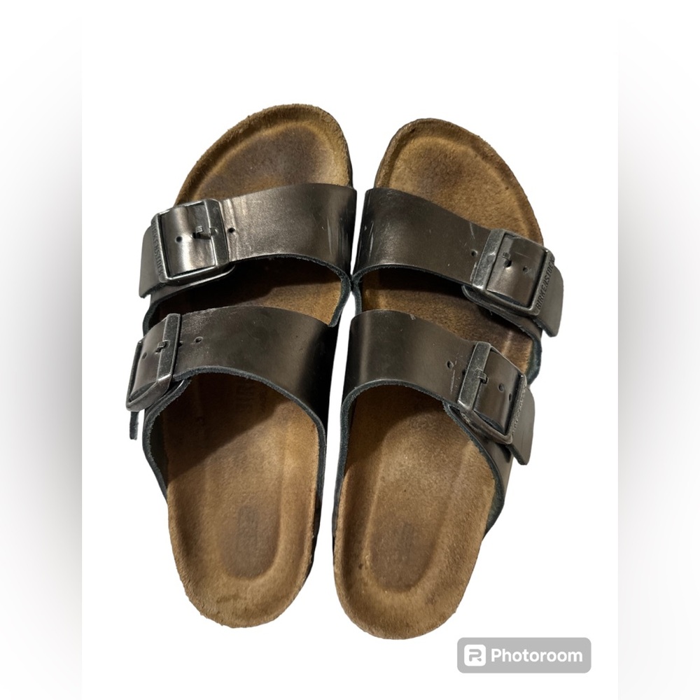 Birkenstock bronze Arizona Sandals